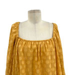 Show Me Your Mumu Briar Mini Dress Golden Yellow Polka Dot Size XS Photo 3