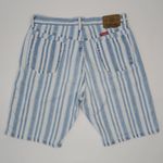 Wrangler Vintage 80s Striped Denim Shorts Photo 3