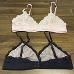 Calvin Klein  Bralette Bundle Pink Black Lace XS Sexy Photo 3