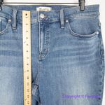 Madewell New!  Kick Out Crop Jeans oneida wash, size‎ 32 Photo 5