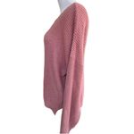 American Eagle  Lightweight Open Knit Dusty Rose Long Sleeve Top/ Sweater Small Photo 1