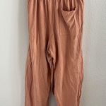 Free People Beach Textured Tide Front Flowy Straight Leg Pant Small Photo 5