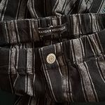 Brandy Melville Tilden Blue White Vertical Stripe Cropped Pants Photo 11