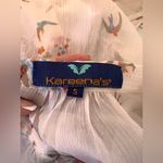 Kareena’s Sheer 100% Silk Floral Cover Up Dress Size S Photo 15