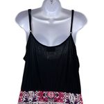 Bobbie Brooks Womens 3X Tank Maxi Dress Black Blue Hi Low Ruffle Front Stretch Size undefined Photo 4