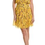 ALC Frank A.L.C. Floral silk mini dress Photo 3