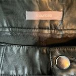 Maurice's Black Skinny Faux Leather Skinny Pants NWT Photo 6