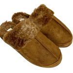 Kooba  women Microsuede Scuff Chestnut slippers size L 8 -9  NWT Photo 1