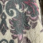 Simply Couture Fuzzy Soft Floral Rhinestone Sweater Medium Photo 2