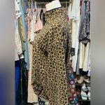 Pink Lily  Chic Leopard Print Faux Fur Jacket Photo 2