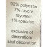 Maurice's  Womens Black Gray Open Front Long Sleeve Jacket Sheer Ruffle Size 1 = S Photo 3