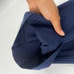 Banana Republic  Factory Logan Navy Pinstripe Slim‎ Boot Cut Pants NWT Size 4 Photo 7