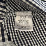 Maison Jules  XS Gingham Ruffle Sleeveless Top Tie Back Casual‎ Blouse Photo 5