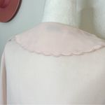 Vintage Etienne NWT Pink Floral Embellished Top S Photo 7