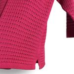 Talbots Sweater Sz XLP Open Knit Woven Cotton/Lyocell Side Slit Closet Staple Photo 3