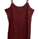 Peruvian Connection  Tank Top Women Size Medium‎ Wine Purple Pima Cotton Stretch Photo 0