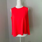 Trina Turk  neon coral pink sleeveless top size S Photo 1