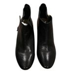 Cole Haan BELMONT BLACK LEATHER ANKLE ZIPPERED BOOTIES SHOES 8 Photo 4