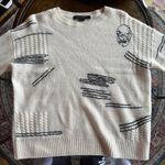  Paxon Skull Cashmere Sweater Size S Photo 5