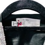 JC USA Vintage 80's Sequin Musical Notes Silver Black Vest Color Block Bling Size L Photo 1
