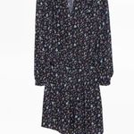 Zadig & Voltaire  Black and White Asymmetrical Sundress with Dolman Sleeves Photo 2