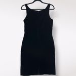 Vintage Ninety 6 Deep Purple Black Velvet Dress Formal Sexy Party Holiday 60s Photo 5