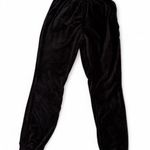 SheIn Elegant Black Velvet Joggers Photo 0