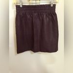 French Connection  women faux leather burgundy pencil skirt US size 0 petite Photo 5