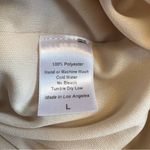 Lucy in the Sky Carmen Ribbed Velvet Bell Sleeve Mini Dress in Champagne Large Photo 12