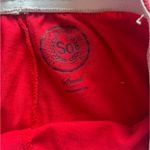 SO red comfy shorts Photo 1