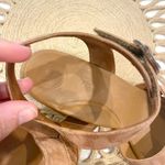 Paul Green Tan Cross Front Velcro Ankle Suede Heel Sandals Size UK 4.5/ US 7 Photo 5