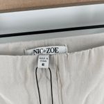 Nic+Zoe Pants Size 6 Cobblestone Pull On Cropped Wonderstretch Wide Leg Crop Photo 5