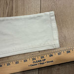 Veronica Beard  Debbie Skinny High Rise Jeans White Ankle Button Fly Size 26 Photo 3