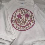 boutique smiley sweatshirt White Photo 1