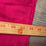 Handmade Vibrant Mexican Embroidered Peasant Off Shoulder Floral Top Boho Pink Photo 3