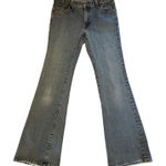 Gap Vintage Y2K Low Rise Flared Blue Jeans Womens Size 6R Stretch Denim Boho Photo 0