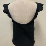 Marine layer  Black Textured Women's Top Photo 7