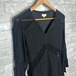 Tea n Cup Black Knit Top Size M Photo 1