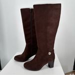 Giani Bernini Adonnys Memory Foam Knee High Dress Boots size 5.5 Chocolate Brown Photo 4