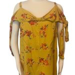Anthropologie  Londonderry Yellow Floral Print Plus Size Boho Jumpsuit New Photo 8