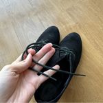 Nine West  Illusion Wedge Ankle Booties, Black Suede Heeled Boots, Size 10M Photo 8