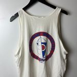 Urban Outfitters Distressed Vintage Melbourne Yacht Club Tank Top White Extra Large XL Graphic Photo 9