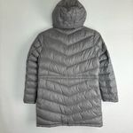 Curations Caravan Gray Down Puffer Parka Jacket Lightweight Hooded Coat Sz. M Size M Photo 2