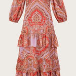 Monsoon NWOT  Laetita Ruffle Tiered Maxi Dress Photo 0