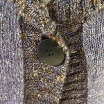 Christopher Banks Lavender Acrylic Cardigan Sweater sz S/M P Purple Photo 2