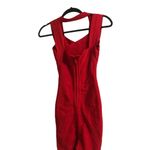 Holiday red bandage party mini dress XS Photo 2