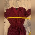 Disney Women’s  Princess  Lace Burgundy Dress Photo 4