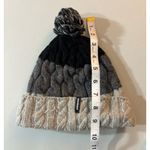Patagonia Hat Cable Knit Wool Blend Gray Black Outdoor Neutral Casual Athleisure Photo 4
