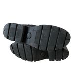 DKNY black with pink knit stars Stassi moto boots youth size 5 women’s size 7 Photo 4