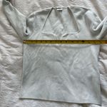 Abercrombie & Fitch Off white Long Sleeve Top size medium Photo 2